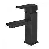 Смеситель для умывальника Mixxus KUB-001 Black из нерж. стали SUS304 картридж 35мм                  