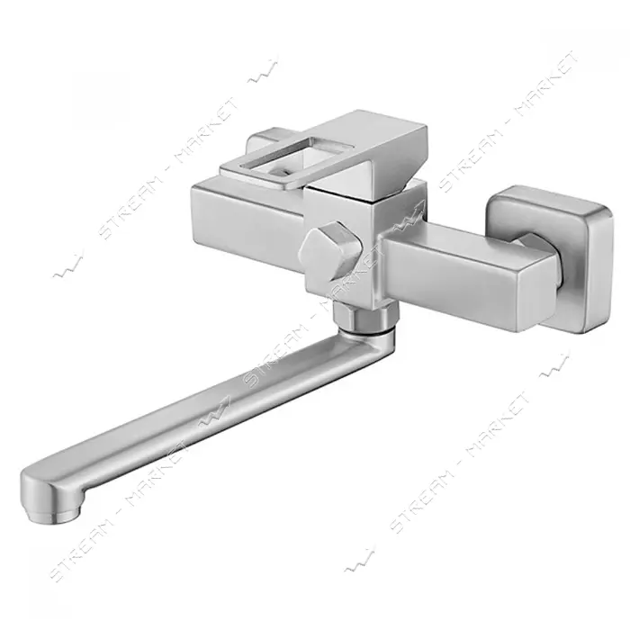 Смеситель для ванны Mixxus FIT-006 SUS304 длинный из нержавеющей стали картридж 35мм