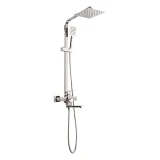 Душевая колонна со смесителем Mixxus FIT-009-J из нержавеющей стали 35мм                            