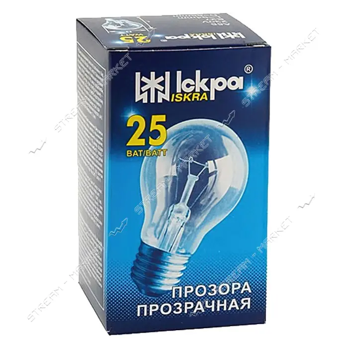 Лампа ЛЗП Искра Львов 230В 40Вт Е27 матовая 10шт                                                    