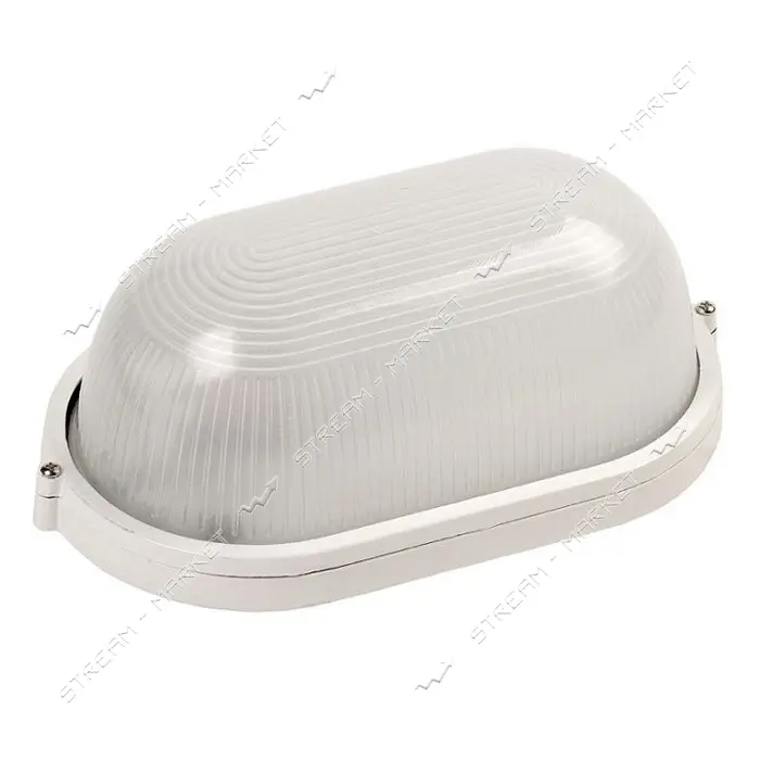 Светильник Techno Systems НПП1201-100W-E27-IP65 овал белый                                          