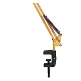Светильник настольный со струбциной Loga Золото E27
