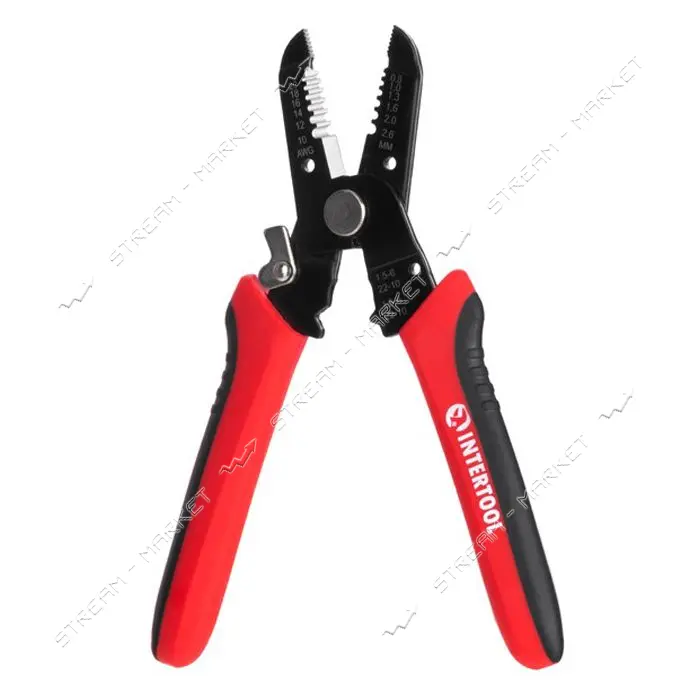 Съемник изоляции Intertool HT-7028 0.8-2.6мм                                                        
