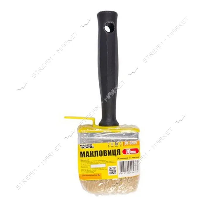 Кисть макловица пластиковая ручка Mastertool 91-9607 70x30x40мм                                     