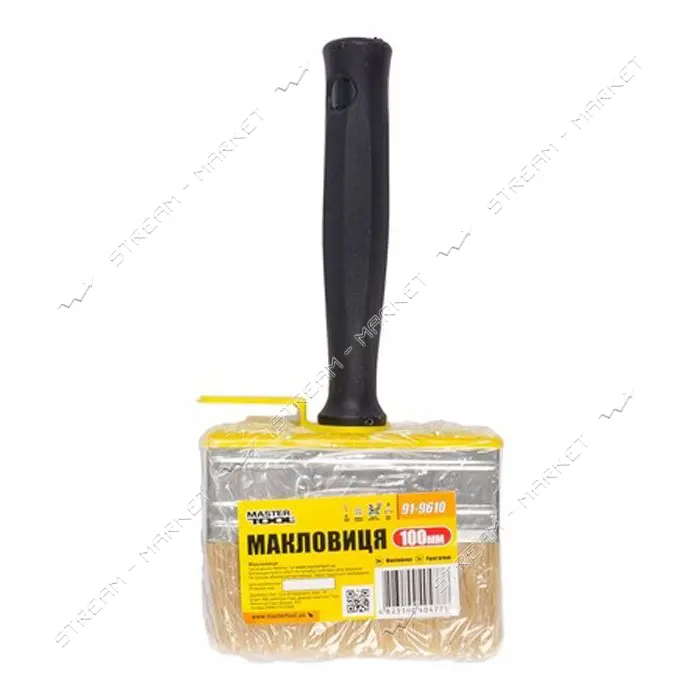 Кисть макловица пластиковая ручка Mastertool 91-9610 100x30x40мм