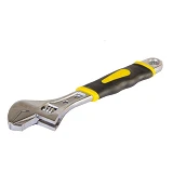 Ключ разводной Mastertool 76-0423 250мм 0-38мм с двухкомпонентной ручкой переставная губка