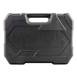 Набор насадок торцевых Mastertool 78-5108 CrV 1/4  и 1/2 с трещеткой 72 зуба в кейсе 108шт          