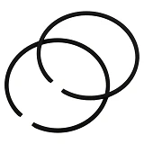 Поршневое кольцо бензопилы 45мм GoodLuck 4500/5200                                                  