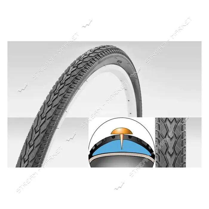Покрышка Chaoyang 28x1.75 H-5113 антипрокольная