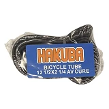 Камера велосипедна 12 1/2x2 1/4 AV Hakuba 50/54-203 Г-подібний сосок                                