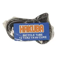 Камера велосипедная 12 1/2x2 1/4 AV Hakuba 50/54-203 Г-образный сосок                               