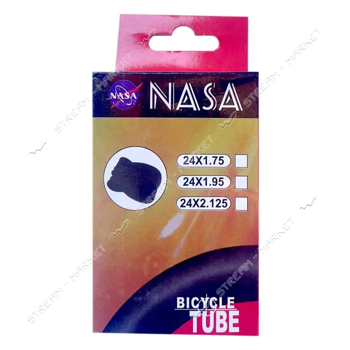Камера велосипедная 24х1.75/2.125 NASA бутиловая