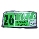 Камера велосипедная 26х1.75/2.125 Morovans