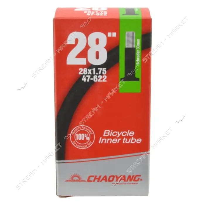 Камера велосипедная 28х1.75/2.10 ChaoYang standart AV                                               