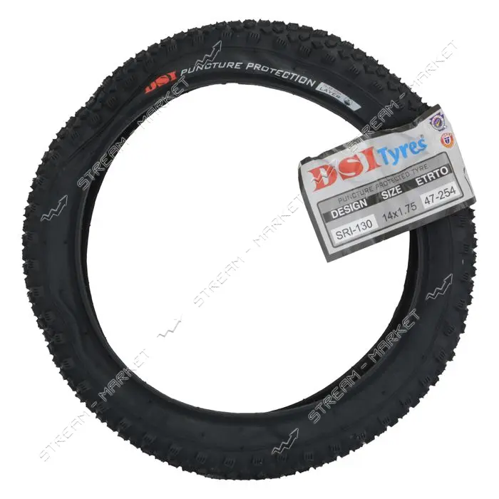 Покрышка DSI SRI-130 14х1.75 антипрокольная                                                         