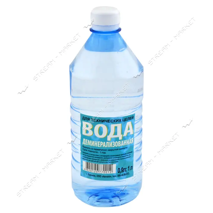 Вода деминерализованная Avtoll 0.9л