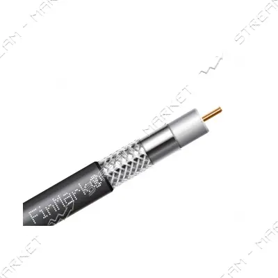 Кабель телевизионный FinMark RG6 100м black                                                         