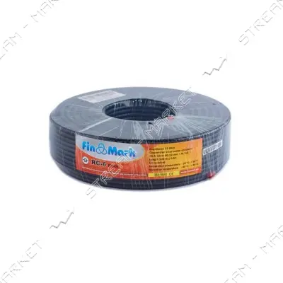 Кабель телевизионный FinMark RG6 100м black                                                         