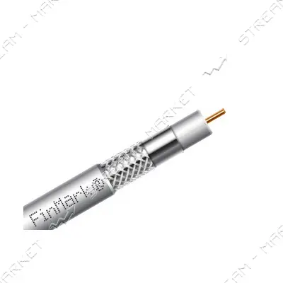 Кабель телевизионный FinMark RG6 100м white                                                         