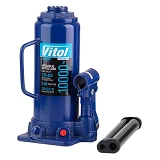 Домкрат гидравличекий телескоп. Vitol ДБ-10004 10т 230-460мм