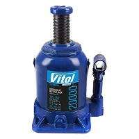 Домкрат гидравличекий телескоп. Vitol ДБ-20002H 20т 210-350мм                                       