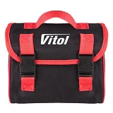 Компрессор Vitol K-72 150psi 25A 90л/мин 2 цилиндра с клеммами плюс шланг 5м