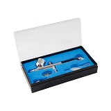 Мини аэрограф Mastertool 81-8711 с набором аксессуаров Профи                                        
