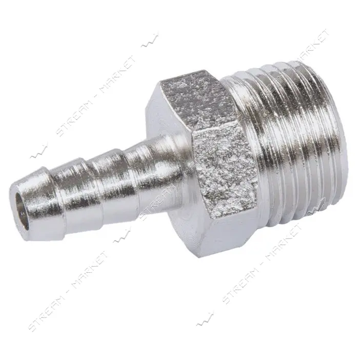 Переходник Mastertool 81-9287 с НР 1/4" на елочку 8мм                                               