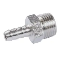 Переходник Mastertool 81-9288 с НР 1/4" на елочку 10мм                                              