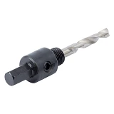 Хвостовик для коронок Sigma 1530021 биметаллический 3/8" HEX 14-30мм                                