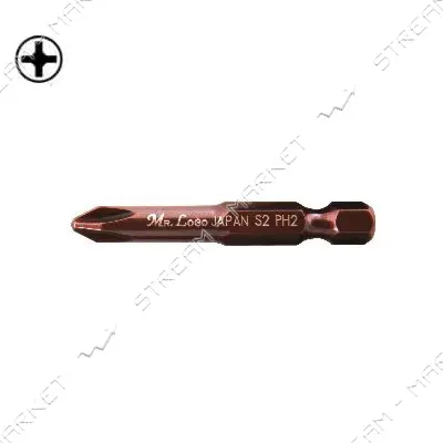 Бита Mr. Logo Japan РН2х50мм магнитная усиленная сталь S2