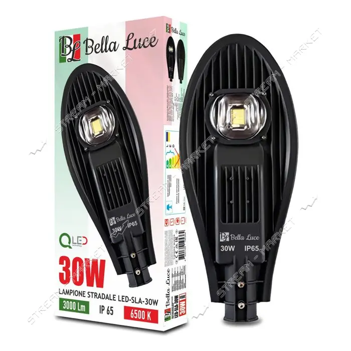 Светильник Sokol уличный консольный LED-SLA-30W 3000Lm 6500K IP65 BELLA LUCE                        