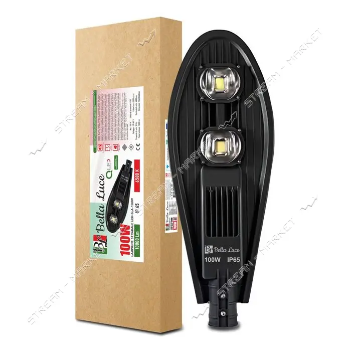 Светильник Sokol уличный консольный LED-SLA-100W 10000Lm 6500K IP65 BELLA LUCE