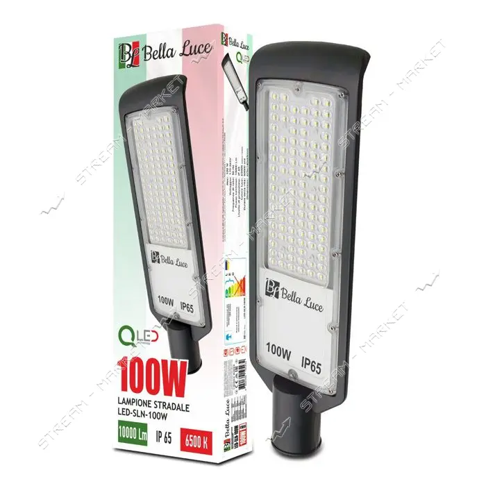 Светильник Sokol уличный консольный LED-SLN-100W 10000Lm 6500K IP65 BELLA LUCE