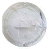 Светильник LED Sokol пылевлагозащищенный IP65 ЖКГ 24W 220V 2400lm 6500К круг датчик движения