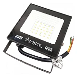 Прожектор Sokol LED-SLT 30W IP65 холодный 6500К 2250lm                                              