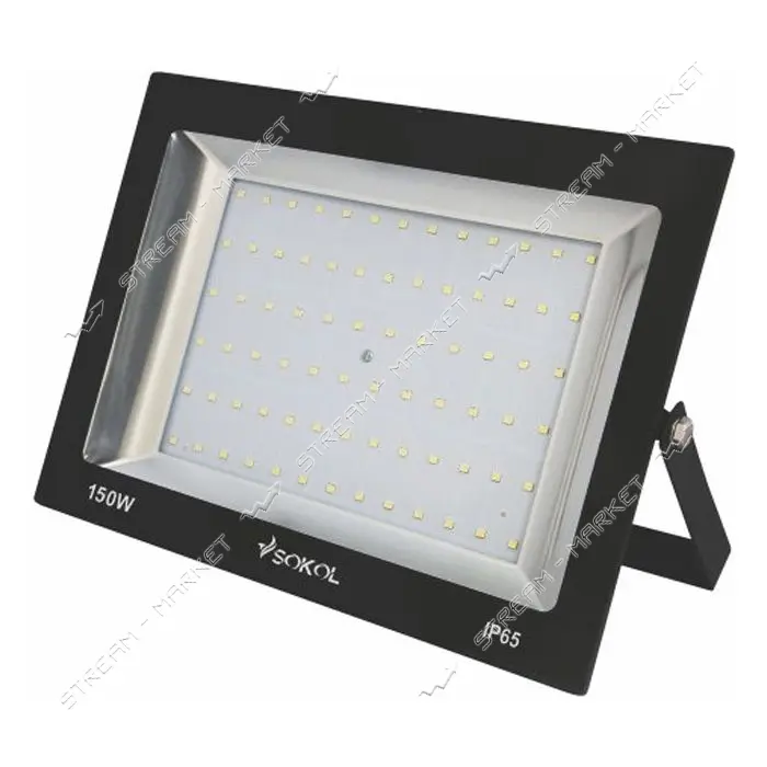 Прожектор Sokol LED-SLT 150W IP65 холодный 6500К 10500lm