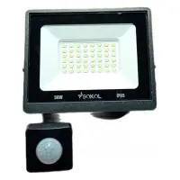 Прожектор Sokol LED-SLT 50W IP65 холодный 6500К 3500lm с датчиком движения                          