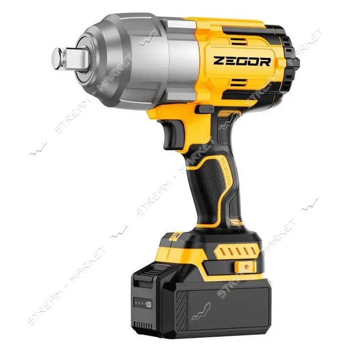 Аккумуляторный гайковерт Zegor SDP-21BL MAX 1 аккумулятор бесщеточный