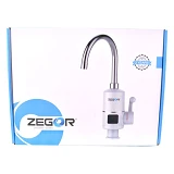 Проточный водонагреватель Zegor EC-700 с индикатором температуры на кухонную мойку