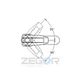 Смеситель для умывальника Zegor NOF1