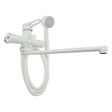 Смеситель для ванны Zegor PDU7-YW-А045 белый                                                        
