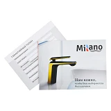 Смеситель для кухни Millano Aria ухо на гайке букса 1/2" ML 40-30-90 A                              