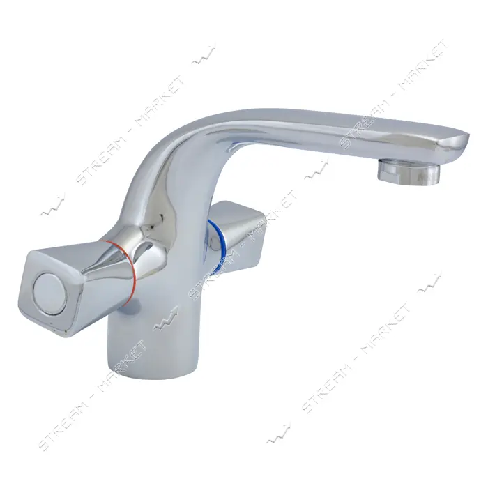 Смеситель для умывальника литой Millano Strong букса 1/2" ML 10-32-90 ST                            