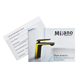Смеситель для кухни Millano Stog Г-образный излив на гайке букса 1/2" ML 40-30-90 ST