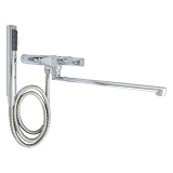 Смеситель для ванны длинный Millano Strong букса 1/2" ML 220-90 ST