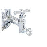 Смеситель для ванны длинный Millano Bergus букса 1/2" ML 220-90 B Euro