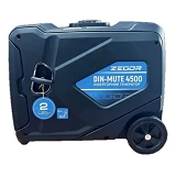 Генератор бензиновый Zegor DIN-MUTE 4500 инверторный 4.5 кВт 4-х тактный ручной/электро запуск      