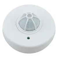 Датчик движения Techno Systems ДР 013Б 1200Вт 180-360 градусов 12м IP20 белый                       