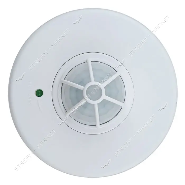 Датчик движения Techno Systems ДР 013Б 1200Вт 180-360 градусов 12м IP20 белый                       